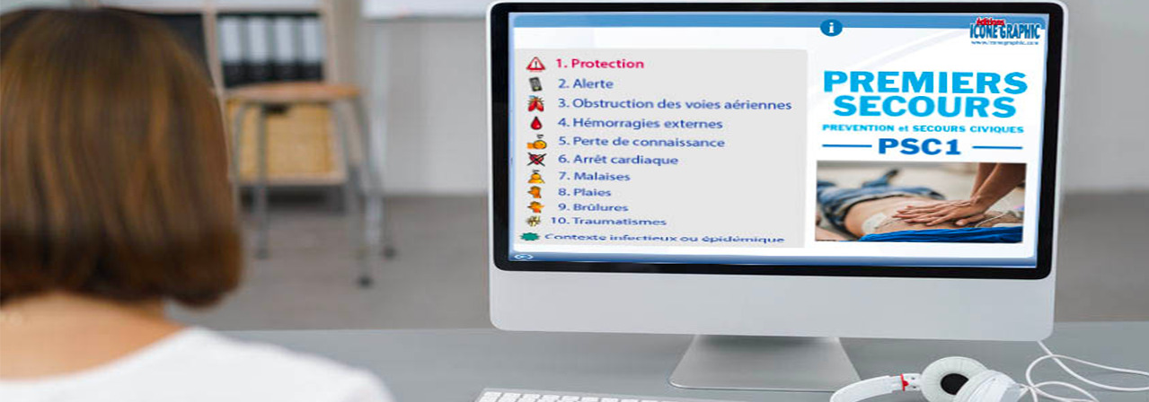 Formation en ligne aux premiers secours PSC1